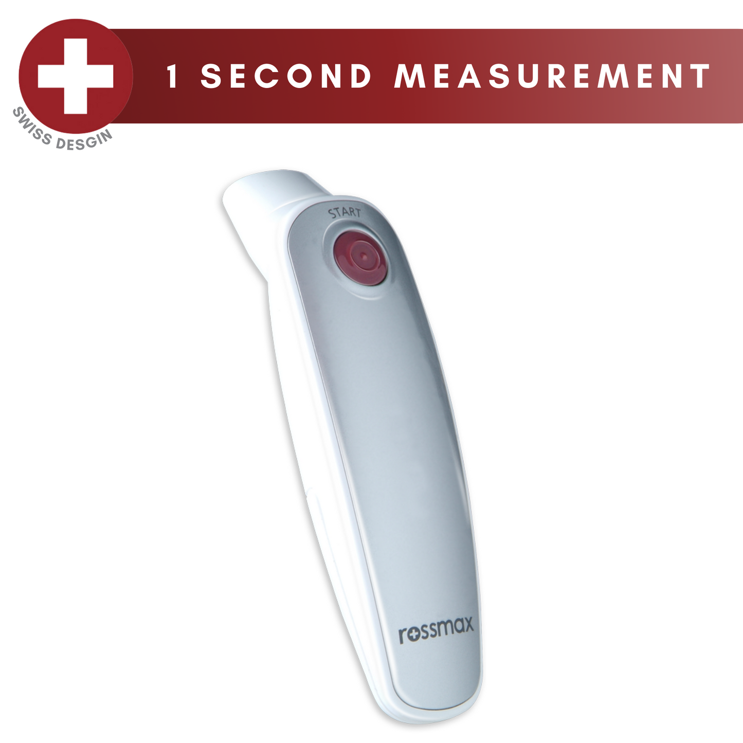 Rossmax HA500 1 Second Measurement 5 Years Warranty Swiss Designed Non-Contact Temple Thermometer For Adult Child Baby