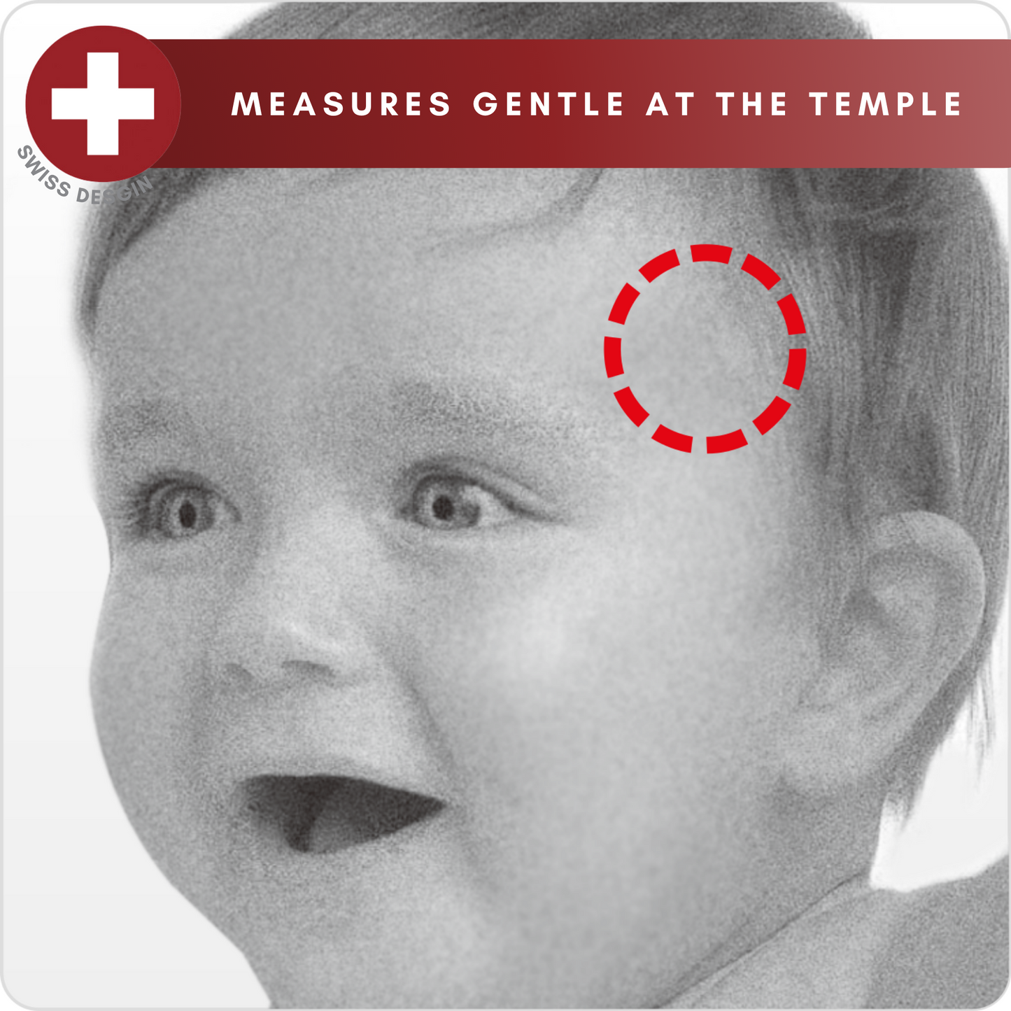 Rossmax HA500 1 Second Measurement 5 Years Warranty Swiss Designed Non-Contact Temple Thermometer For Adult Child Baby