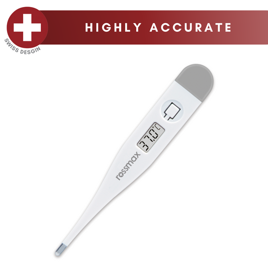 Rossmax TG100 2 Years Warranty Highly Accurate Swiss Designed Clinical Digital Thermometer For Adult Child Baby