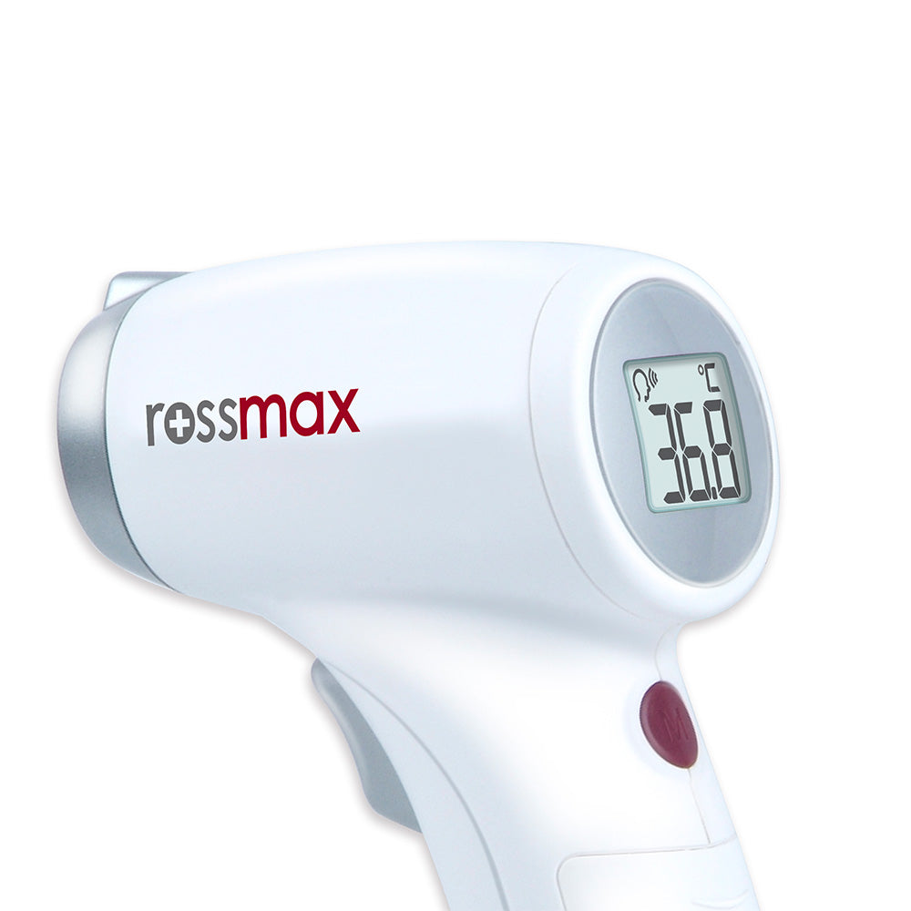 Rossmax HC700 5 Years Warranty Swiss Designed Non-Contact Thermometer Gun Thermoneter For Adult & Baby