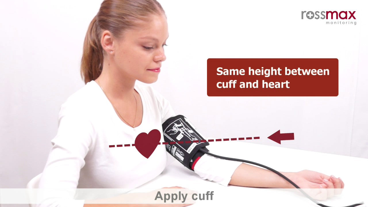 Load video: Rossmax X5 Automatic Digital Blood Pressure Monitor How To Use Video