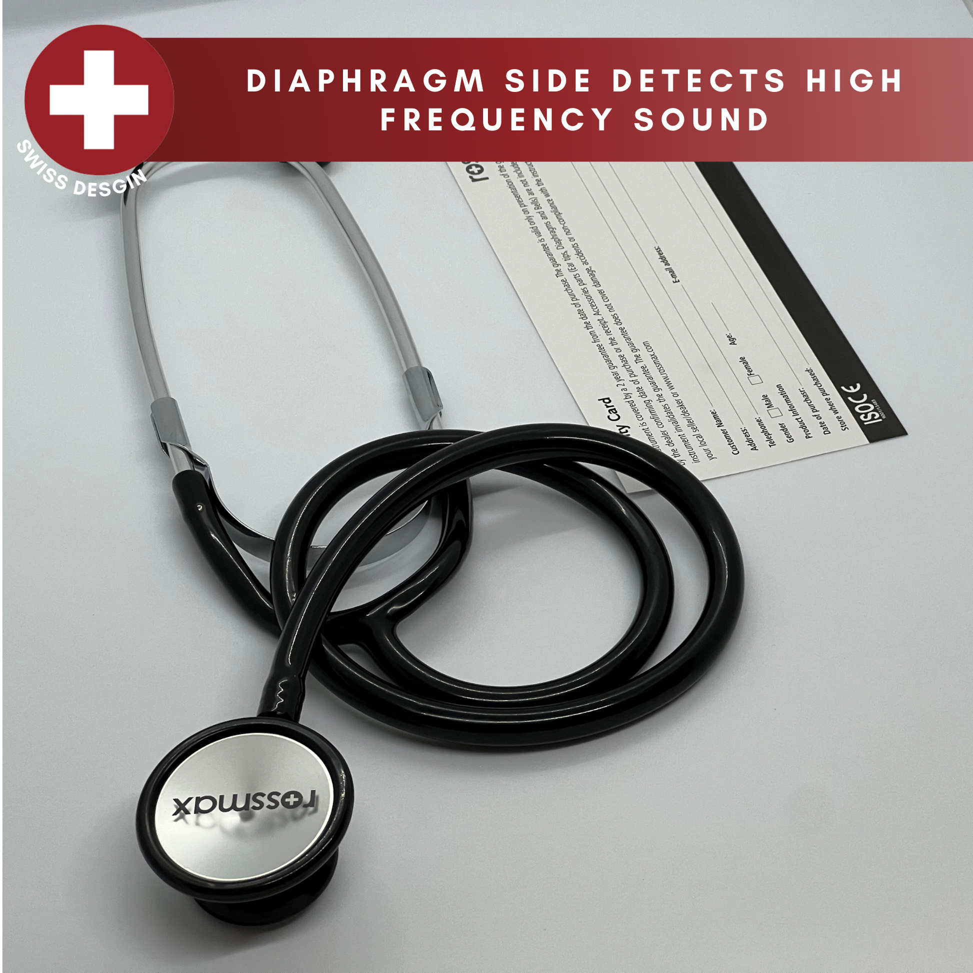 Rossmax EB200 Stethoscope High Frequency Sound Nepal