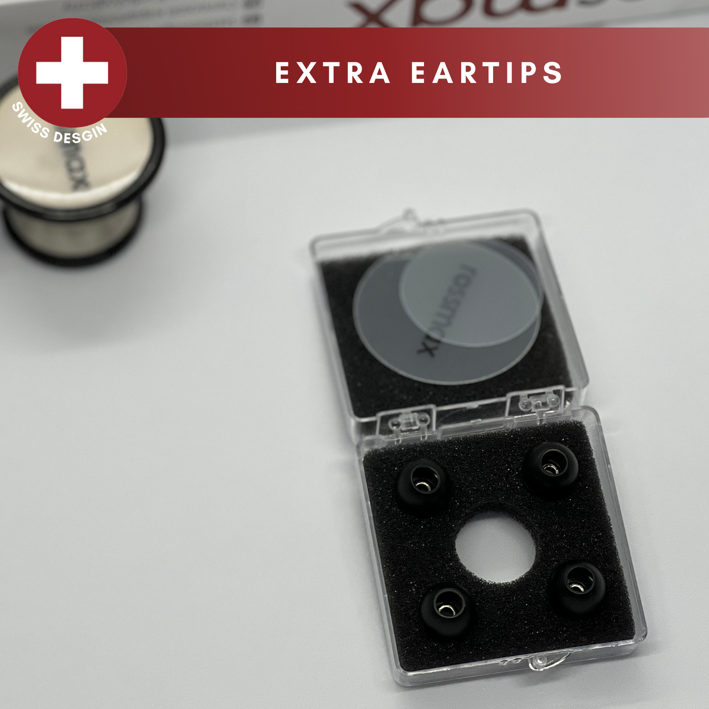 Rossmax EB600 Stethoscope Extra Eartips