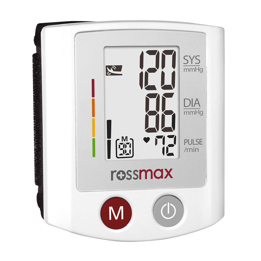 Rossmax S150 Automatic Digital Wrist Blood Pressure Monitor Machine