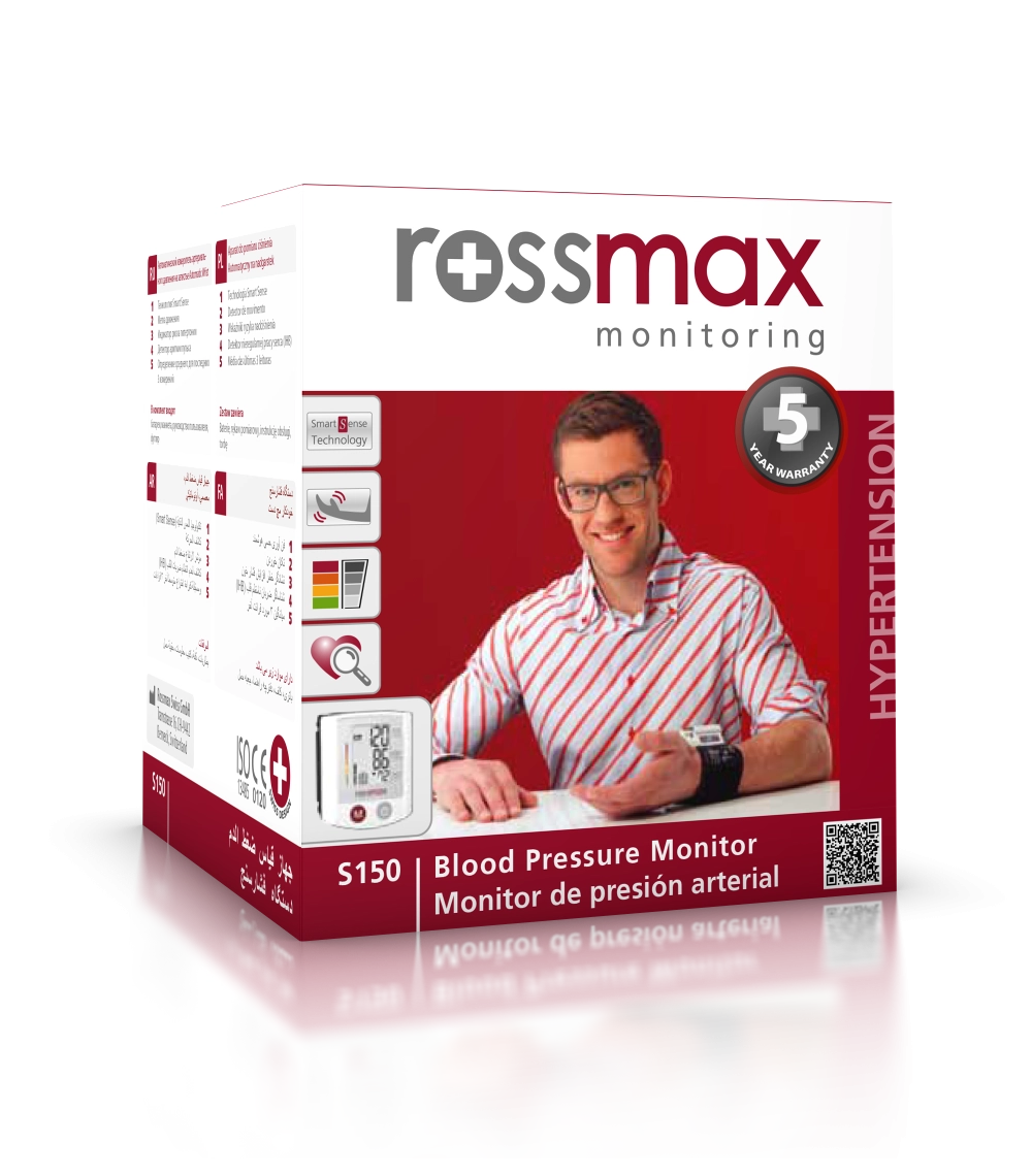 Rossmax S150 Automatic Digital Wrist Blood Pressure Monitor