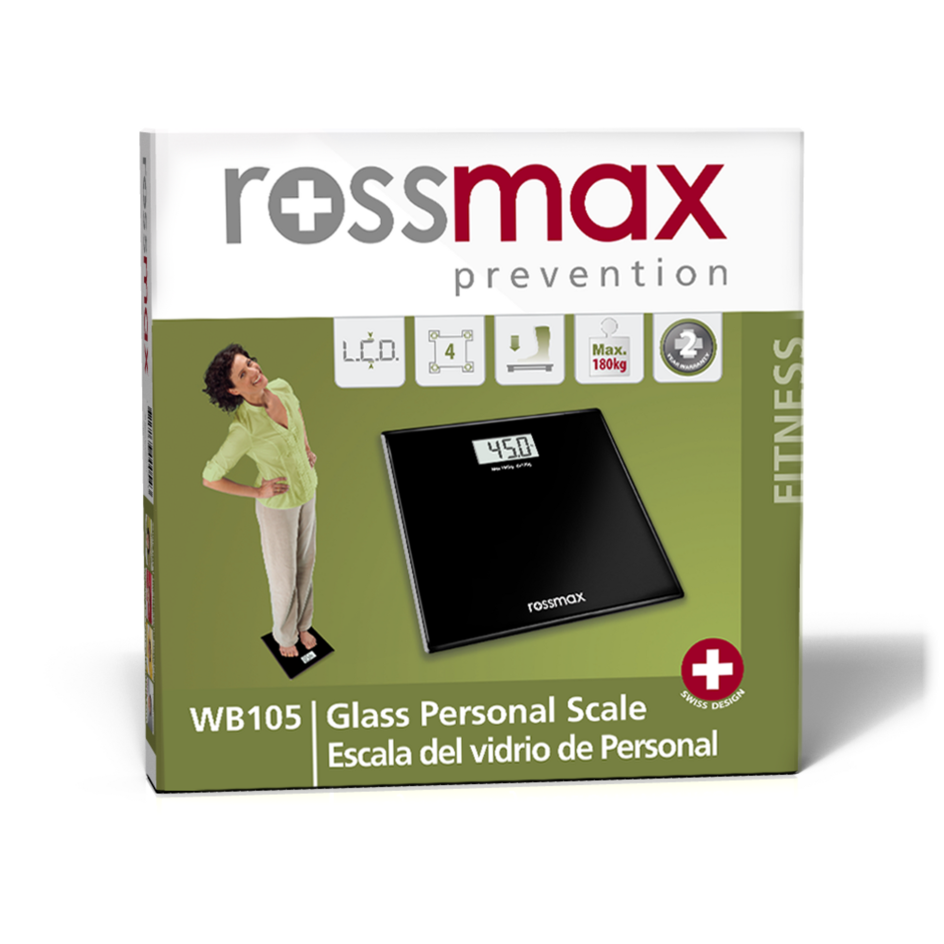 Rossmax WB105 Personal Weighing Scale Gift Box