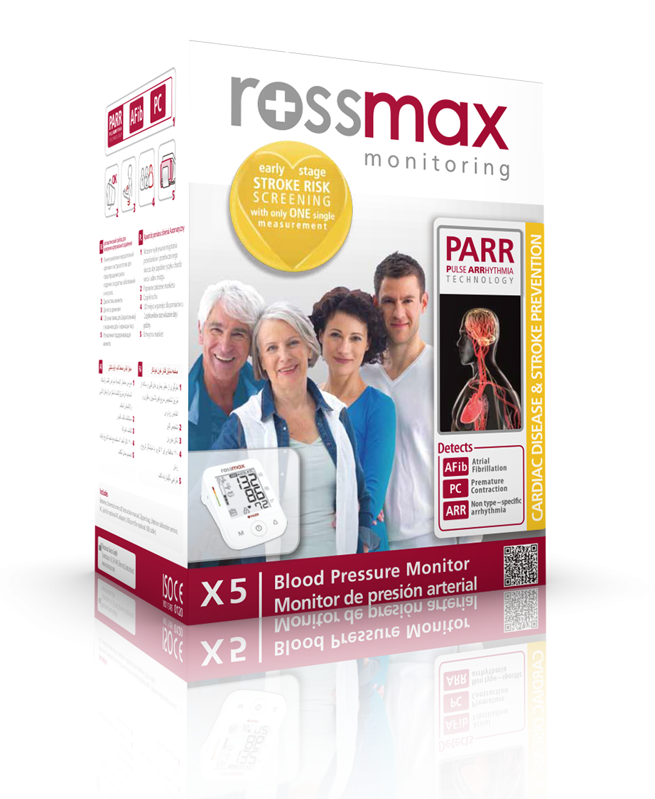 Rossmax X5 Automatic Digital Blood Pressure Monitor Machine