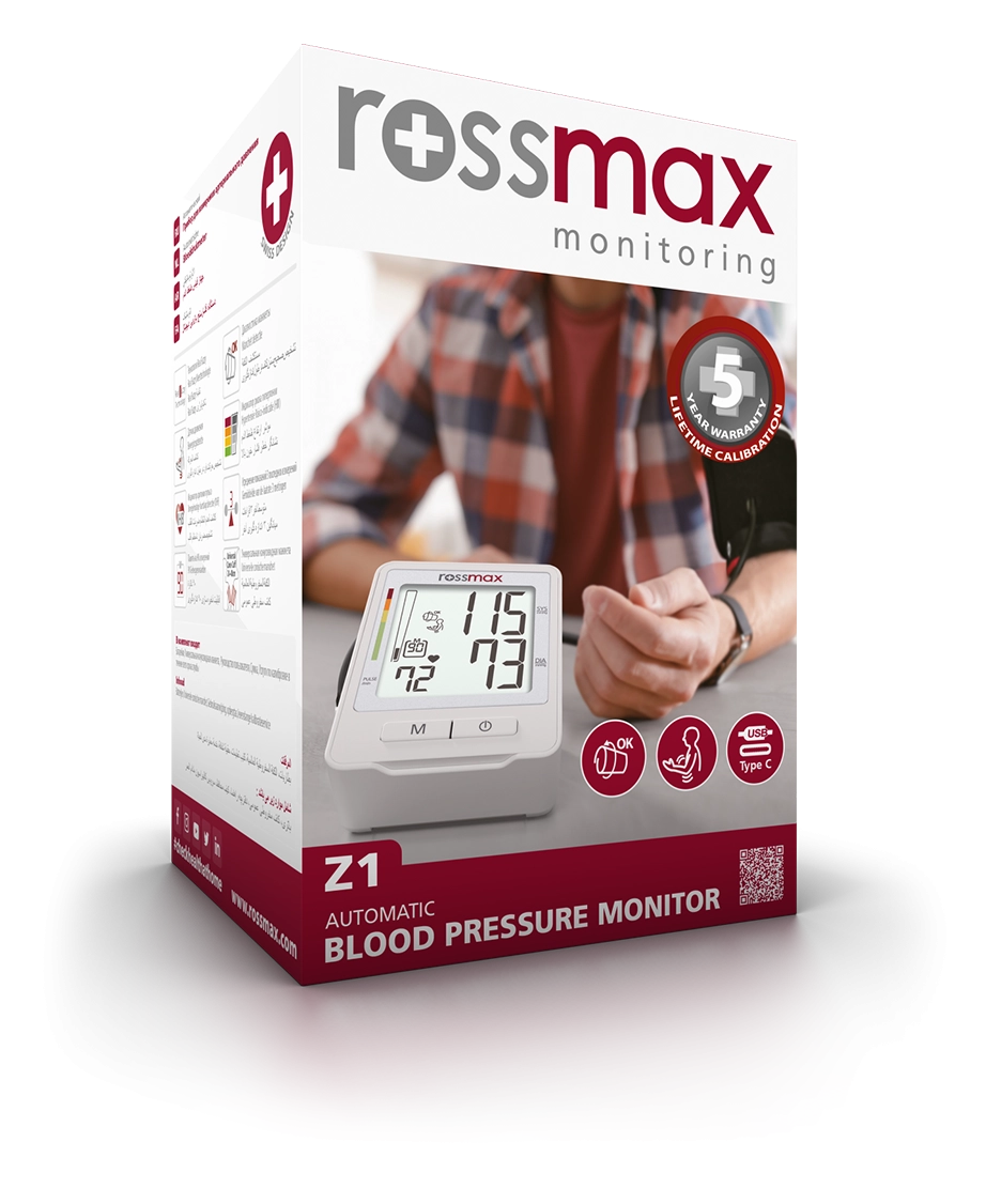 Rossmax Z1 Automatic Digital Blood Pressure Monitor Machine Gift Box