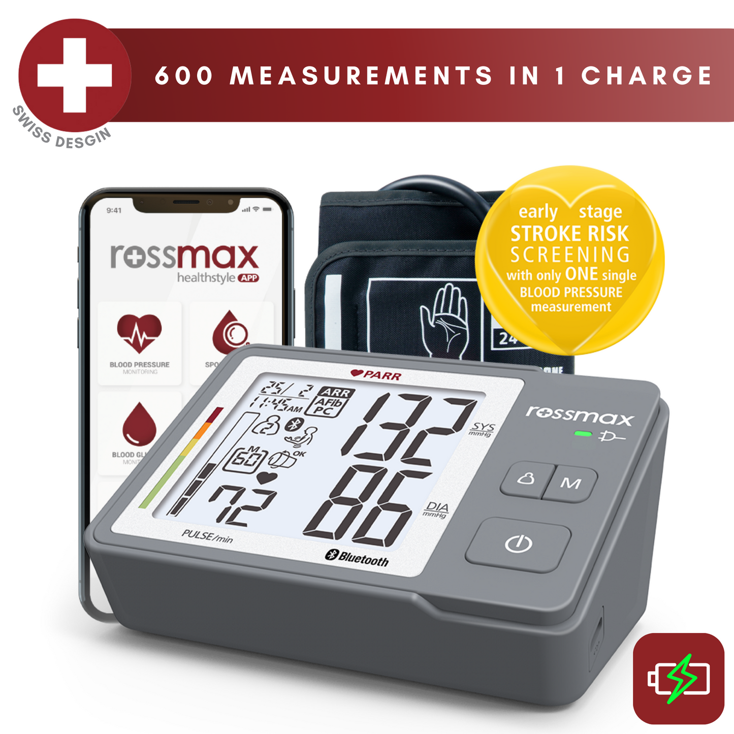 Rossmax Z5 Automatic Blood Pressure Monitor Machine